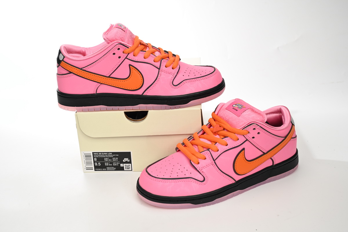 The Powerpuff Girls x Nike SB Dunk Low “Blossom”14