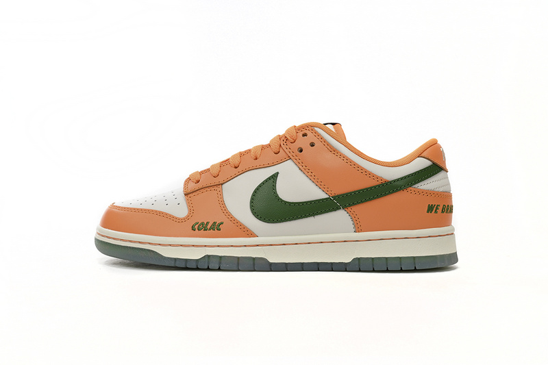Nike Dunk Low White Orange