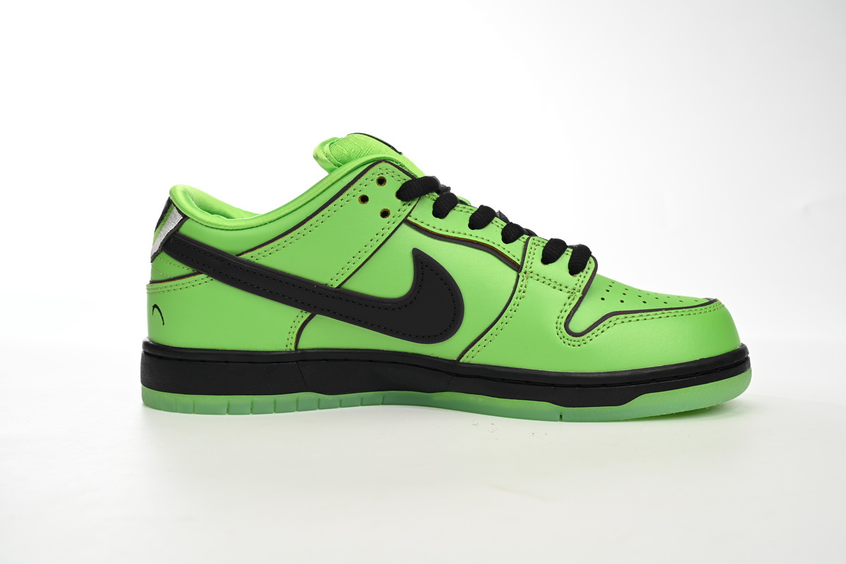 The Powerpuff Girls x Nike SB Dunk Low “Buttercup”