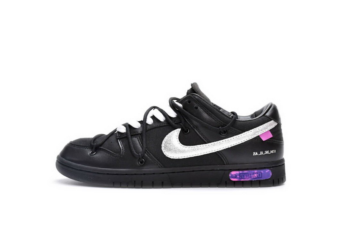 OFF WHITE x Nike Dunk SB Low The 50 NO.50