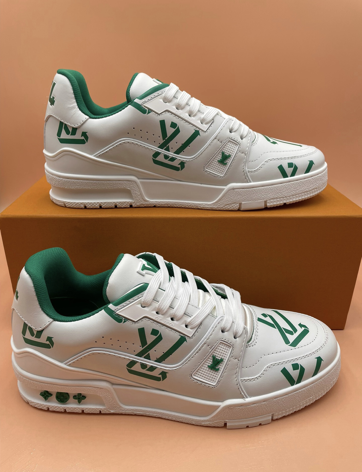 LOUIS VUITTON RECYCLED LOGO SNEAKER