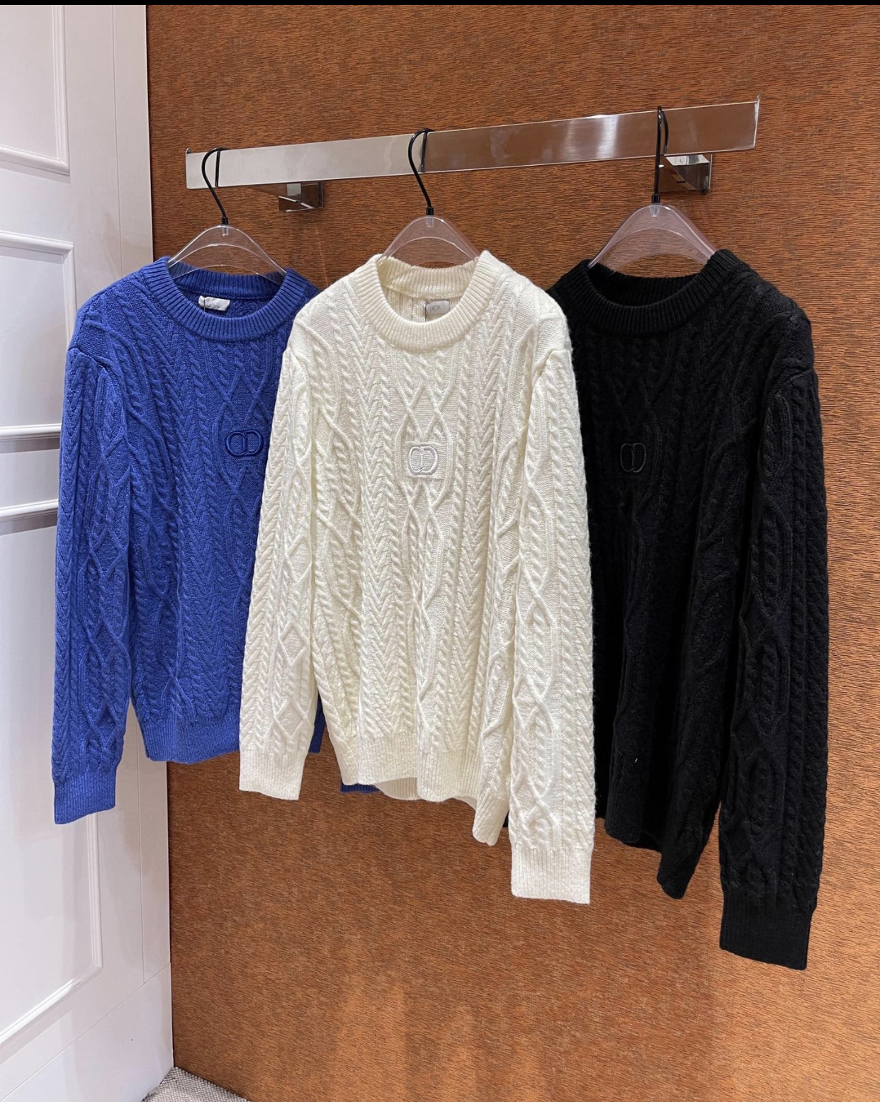 DIOR CD PRINT LOGO KNITWEAR