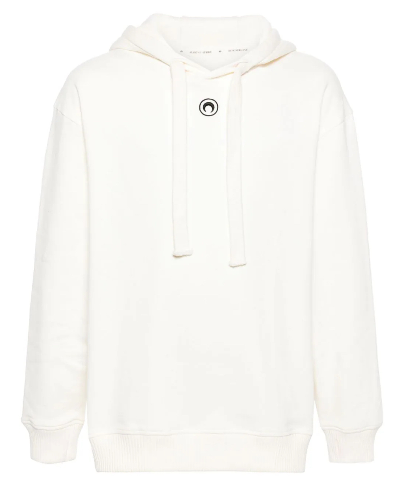 Marine Serre calendars-print organic cotton hoodie