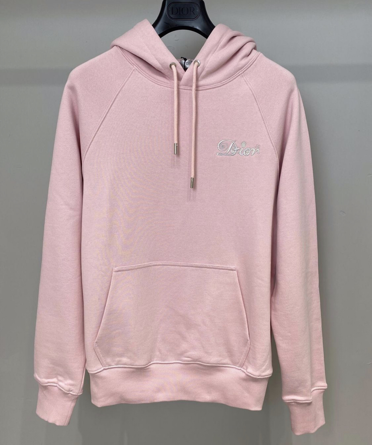 DIOR AND KENNY SCHARF PINK HOODIE