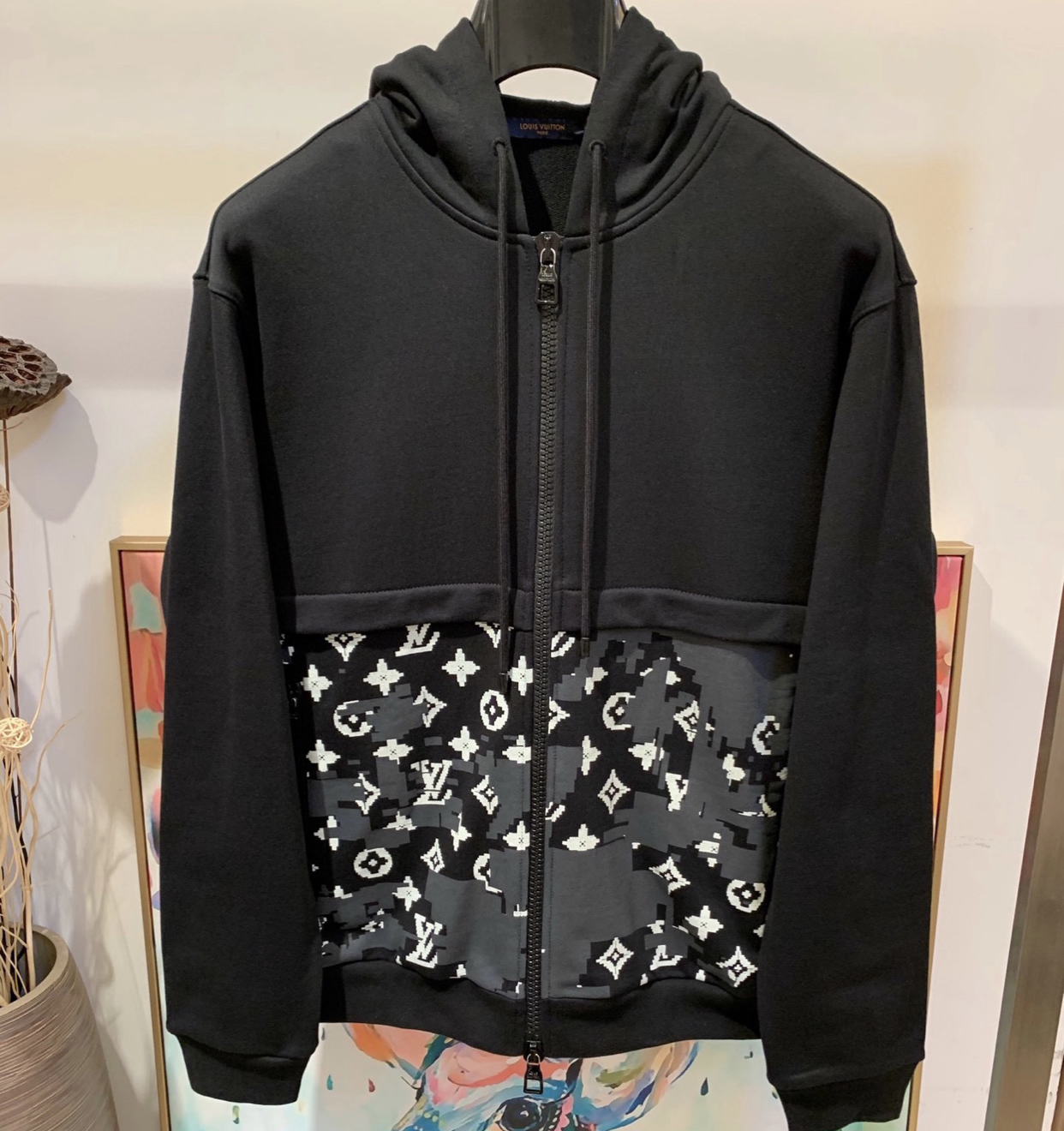 LOUIS VUITTON NEW ZIPPER HOODIE