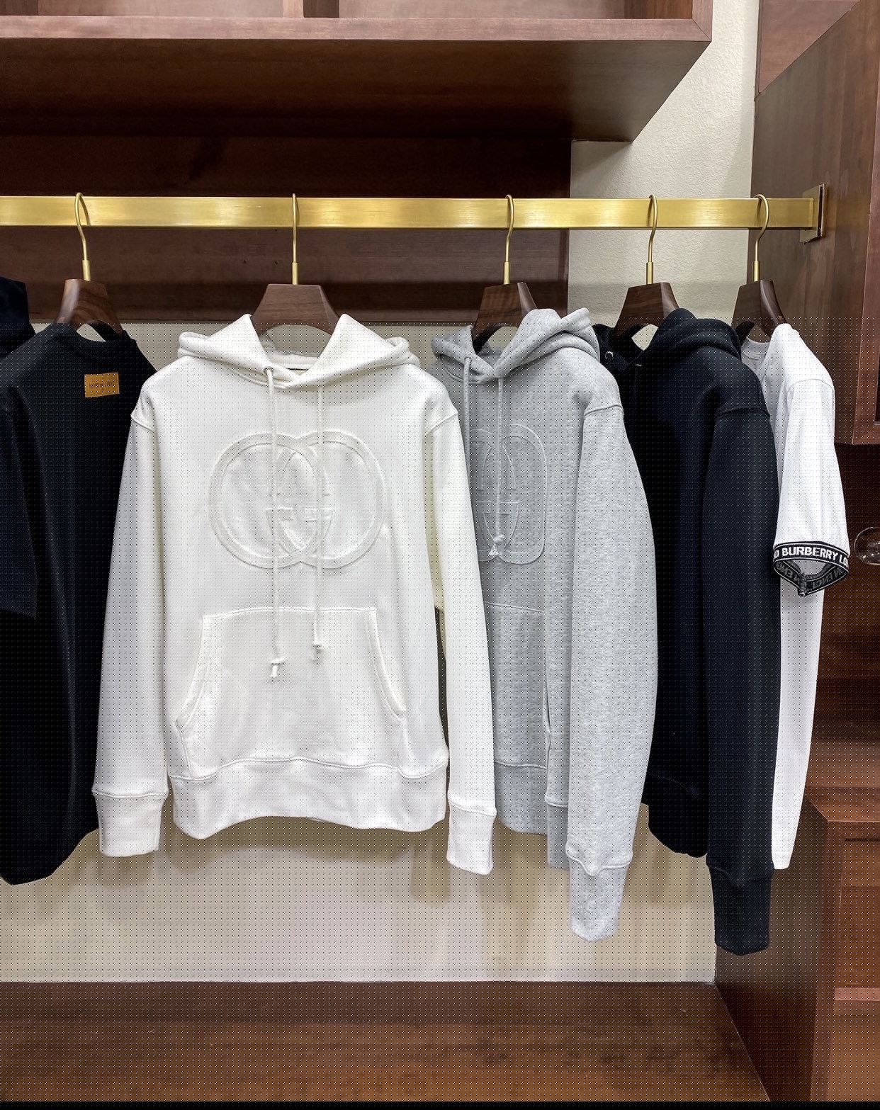 GUCCI WITH INTERLOCKING G HOODIE