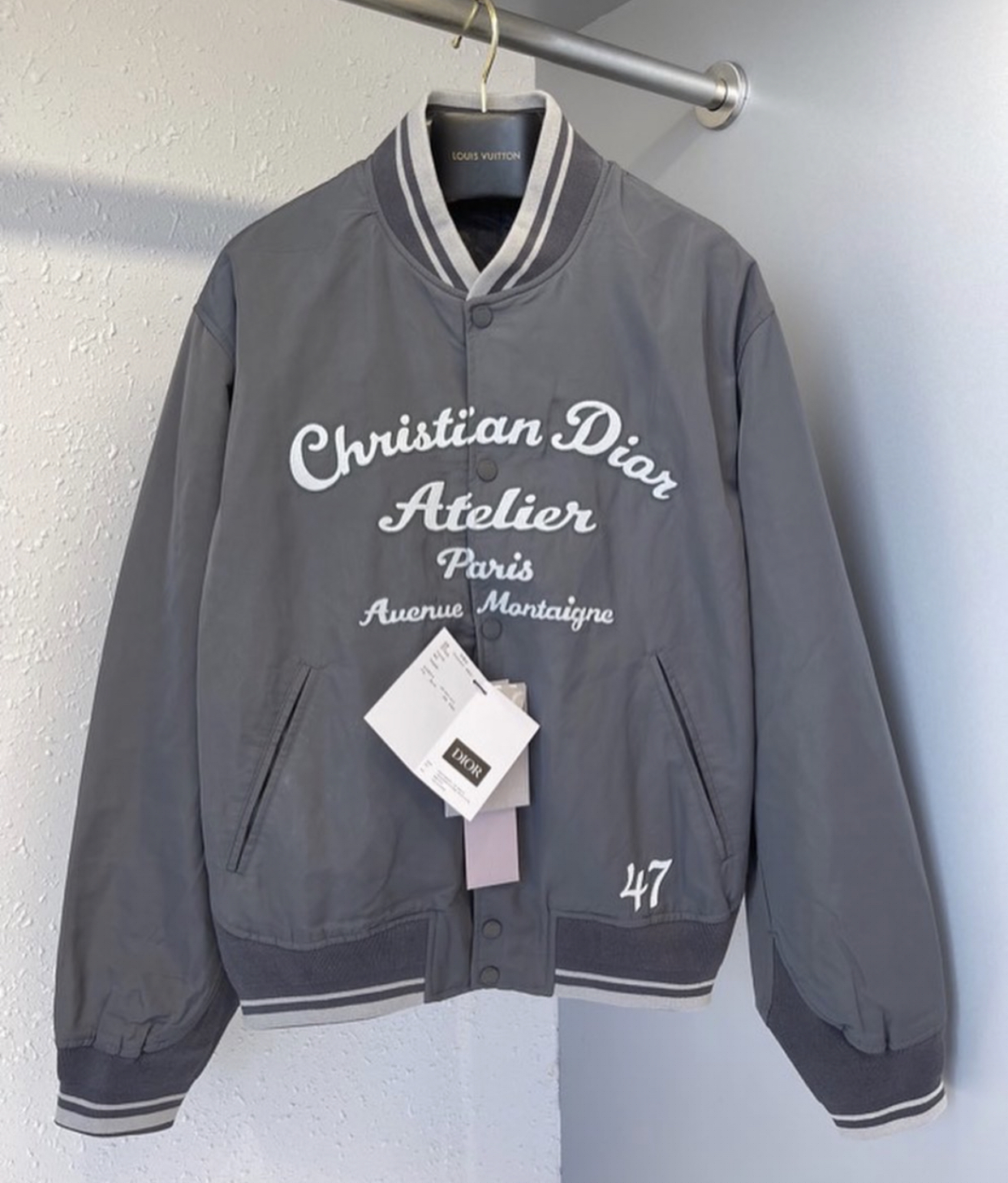 CHRISTIAN DIOR ATELIER TEDDY BLOUSON