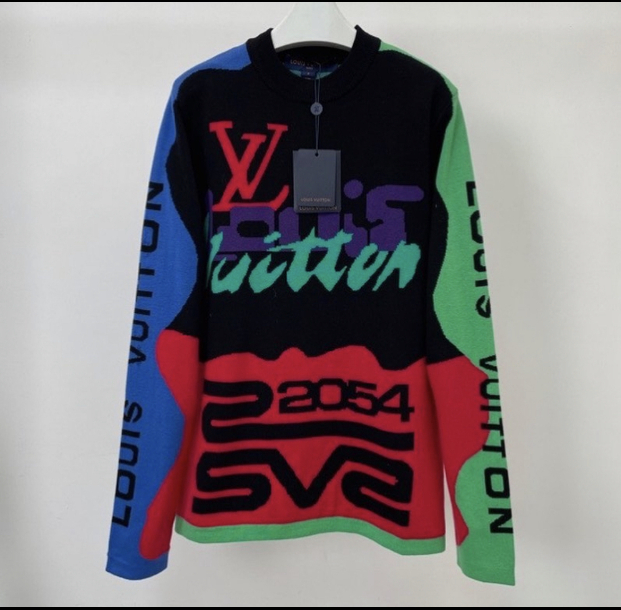 LOUIS VUITTON 2054 MULTI LOGOS CREWNECK