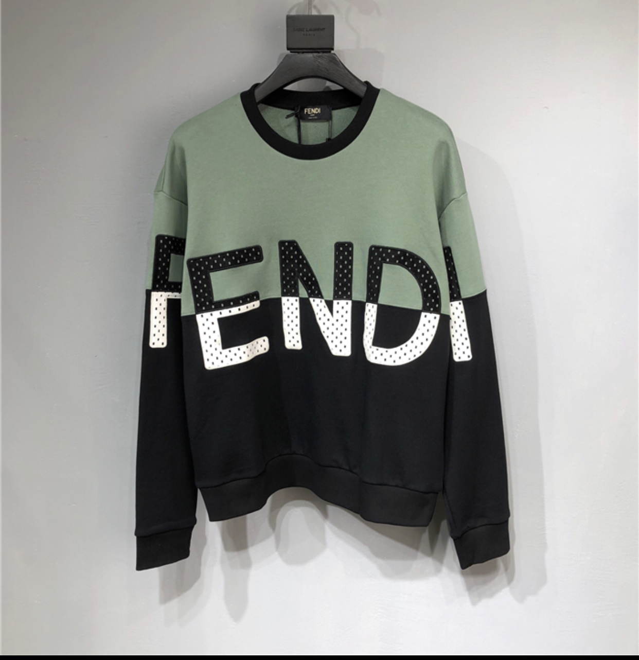 FENDI MULTICOLOUR COTTON SWEATSHIRT