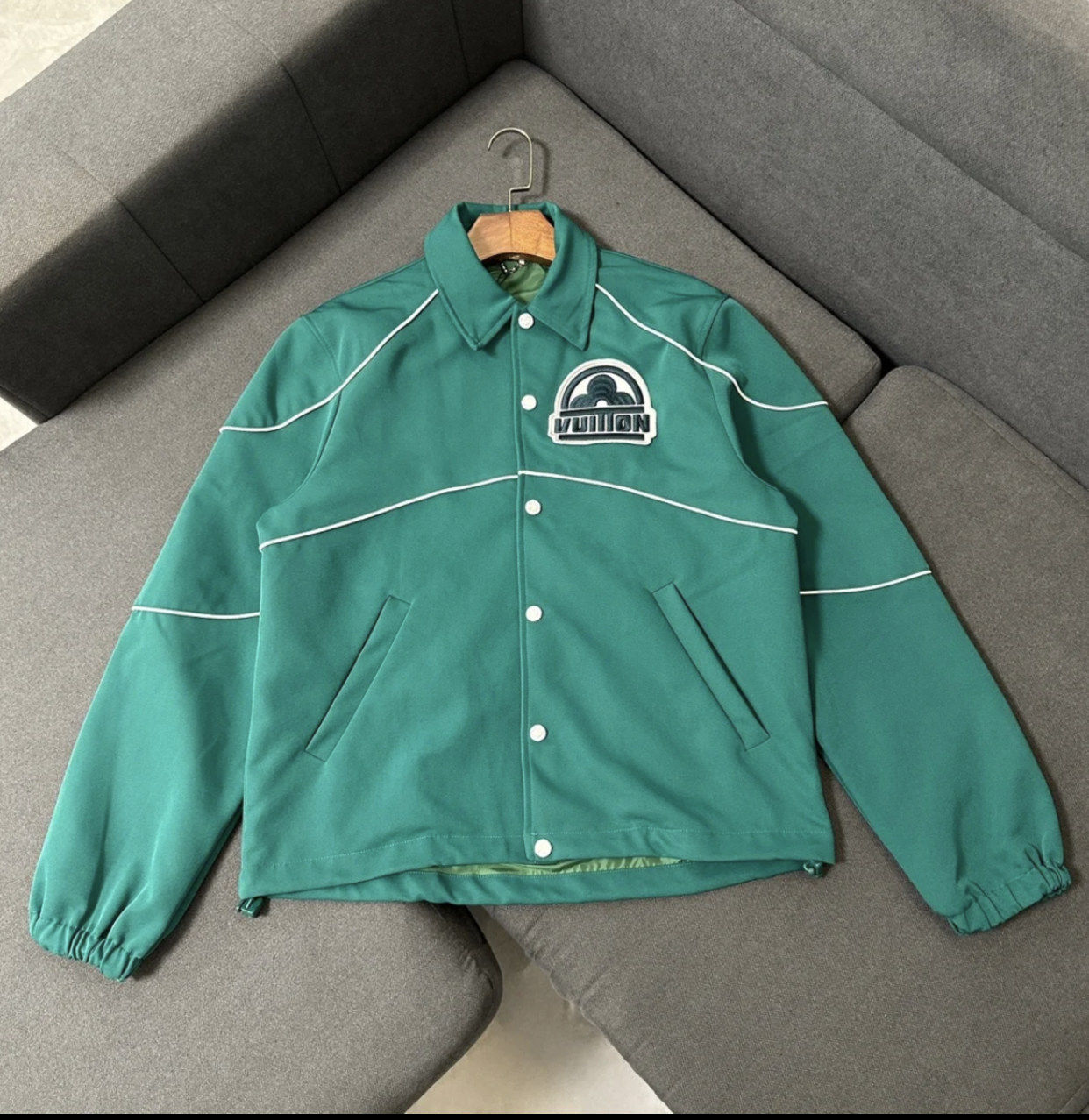 LOUIS VUITTONS COTTON COACH JACKET