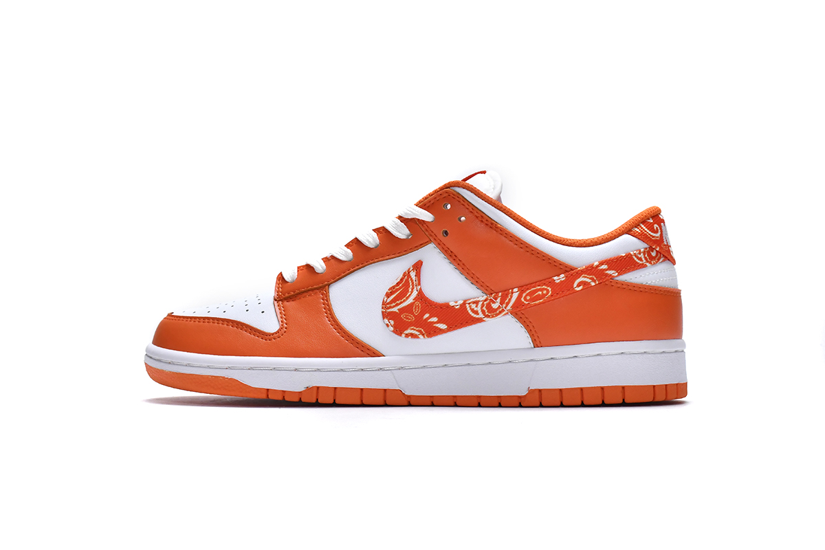 Nike Dunk Low Orange Paisley