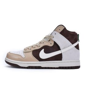 Nike Dunk High Light Chocolate