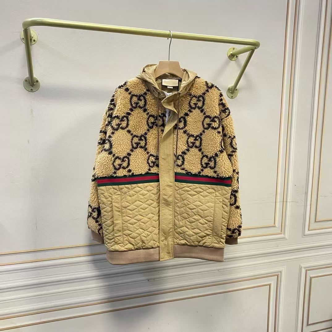 gucci faux fur jacket