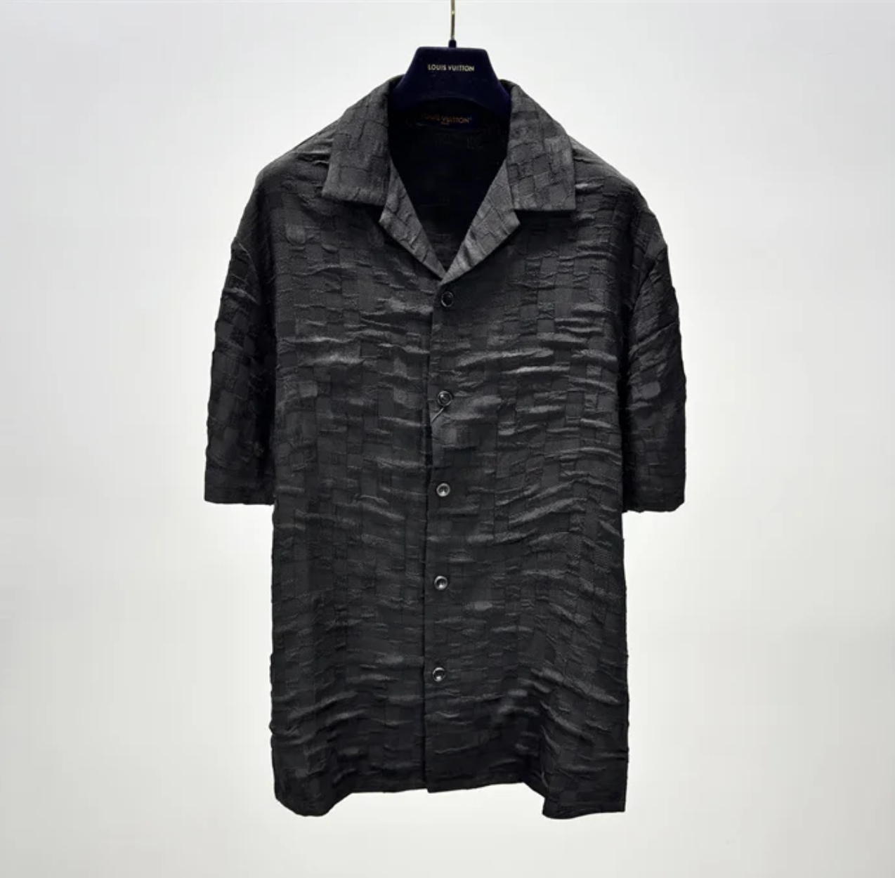 Louis Vuitton Graphic Jacquard Short-Sleeved Shirt