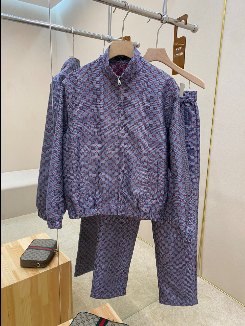 Gucci GG PIED-DE-POULE WOOL