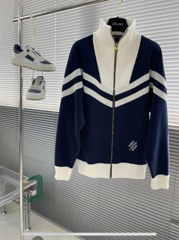 Louis Vuitton Knitted Cotton Sailor Blouson