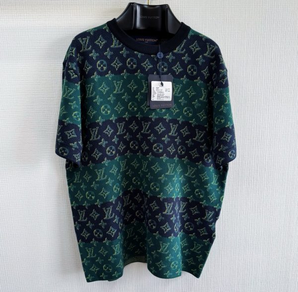 Louis Vuitton Monogram Short-Sleeved Crewneck