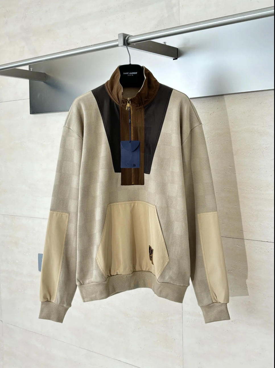 Louis Vuitton Damier Hybrid Half-Zip Workwear Pullover