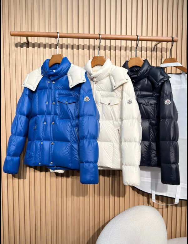 Moncler Serfanto Hooded Short Down Jacket