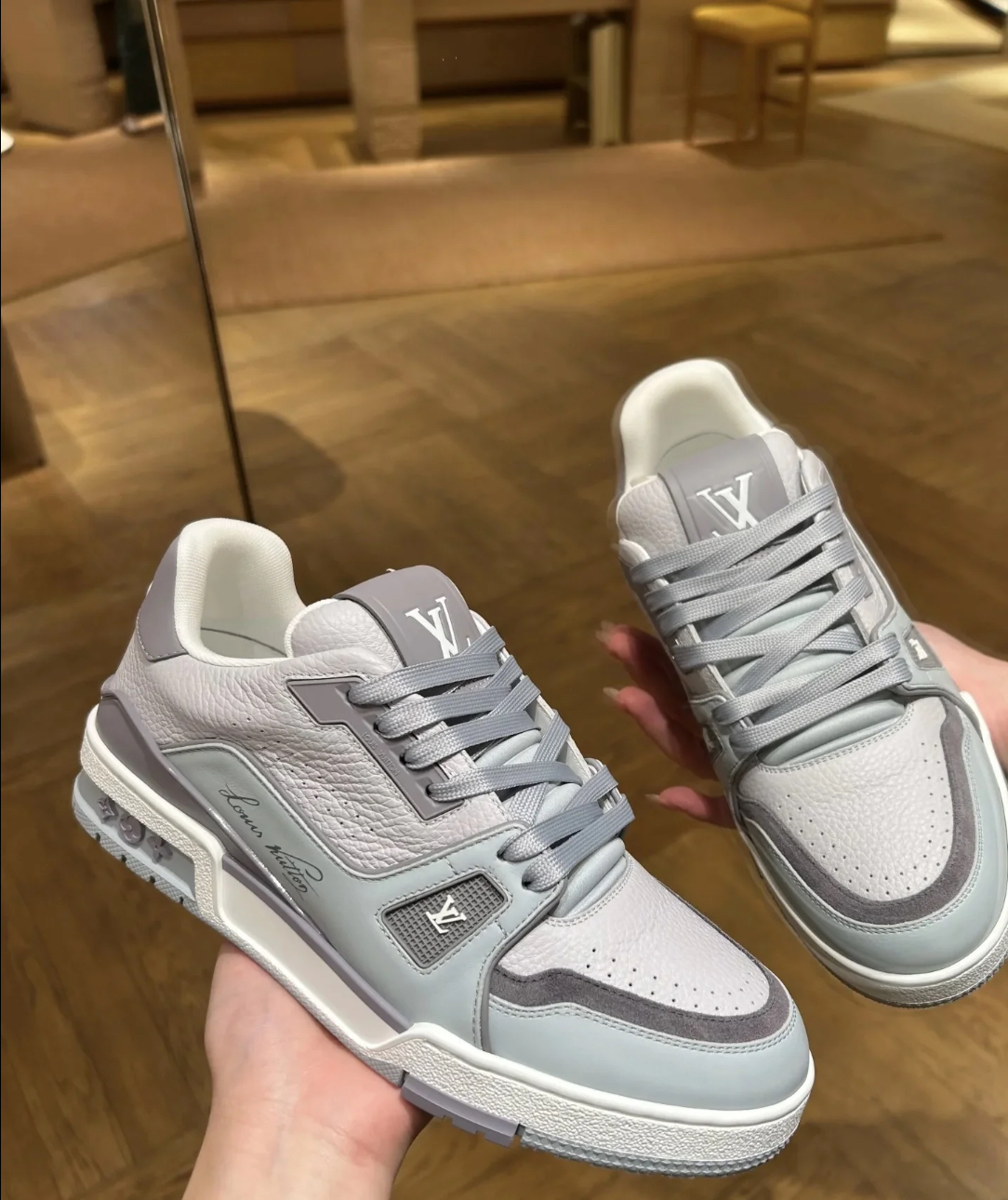 Louis Vuitton Gray Sneaker
